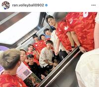 　高橋藍のインスタグラム＠ｒａｎ．ｖｏｌｌｅｙｂａｌｌ０９０２より