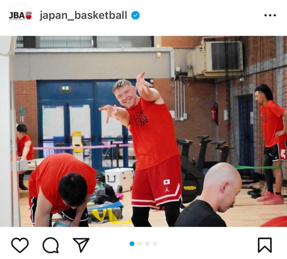 　インスタグラム＠ｊａｐａｎ＿ｂａｓｋｅｔｂａｌｌより