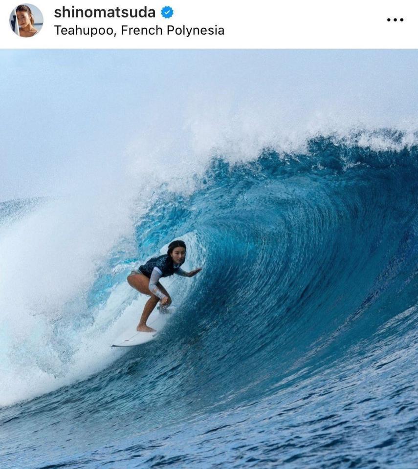 　松田詩野インスタグラム（ｓｈｉｎｏｍａｔｓｕｄａ）より