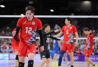 早い者勝ち⚡️日本代表支給品 バレー バレー男子日本 4強かけたイタリア戦は死闘 2－2に 執念で24