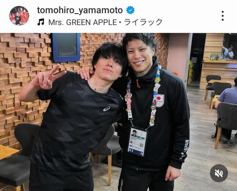 　山本智大のインスタグラム（ｔｏｍｏｈｉｒｏ＿ｙａｍａｍｏｔｏ）より