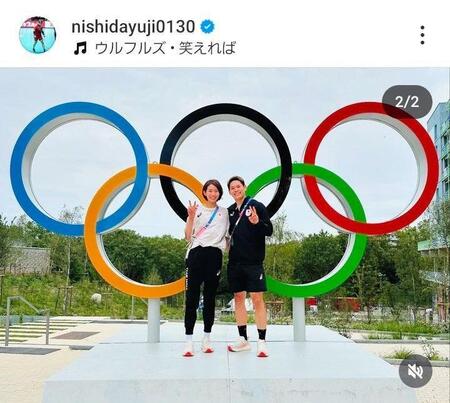 　西田有志のインスタグラム＠ｎｉｓｈｉｄａｙｕｊｉ０１３０より 