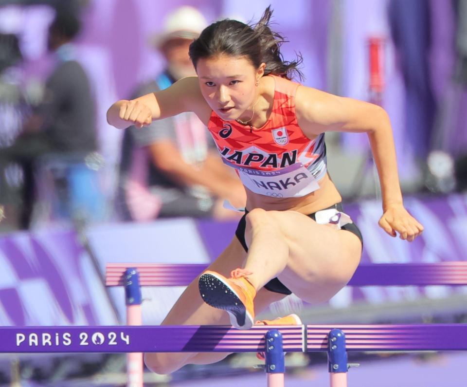 田中佑美が準決勝進出！敗者復活で組２着に モデル挑戦話題の美しきハードラー「お祈りって感じでした」不安転じ安どの笑み 準決日本人２人は史上初/パリ五輪ニュース/デイリースポーツ  online