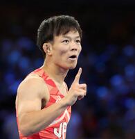 　インド代表の・アランを破り、金メダルまで後１勝となった樋口黎（撮影・中田匡峻）