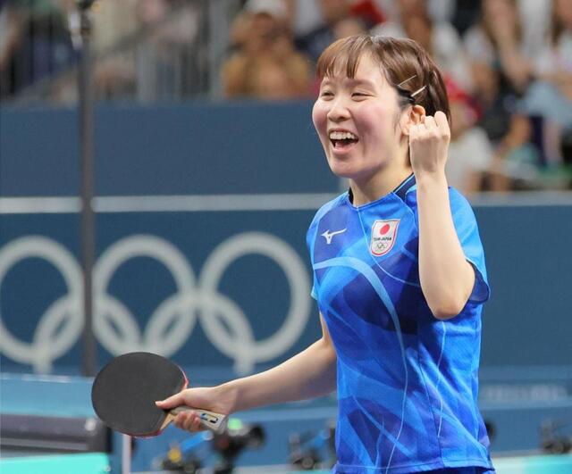 卓球ドイツ戦 平野美宇の相手にネットざわつく その美貌でトレンド入り