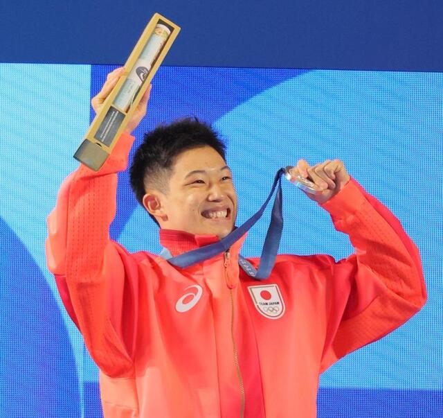 玉井陸斗が銀メダル！「すごく重みがある」五輪初参戦から104年