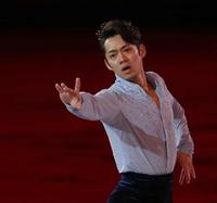 エキシビジョンで熱演する高橋大輔＝ソチ（撮影・飯室逸平）