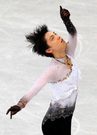 　初の五輪に挑む羽生結弦