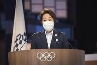 　ＩＯＣ総会に出席した東京五輪・パラリンピック組織委の橋本聖子会長＝２０日、東京都内（ＩＯＣ提供）