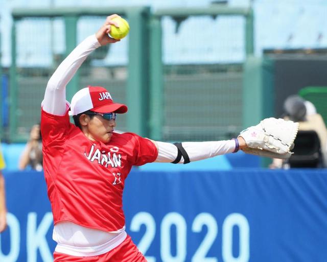 ４７１７日ぶり五輪の上野 いいスタートが切れたんじゃないかと 好投で快勝 東京五輪 デイリースポーツ Online