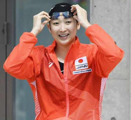 　女子４００メートルリレー予選で東京五輪のスタートを切る池江璃花子