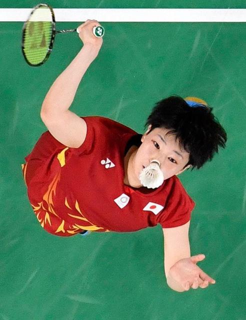 バドミントン女子 山口茜 初戦は相手を圧倒し勝利 東京五輪 デイリースポーツ Online