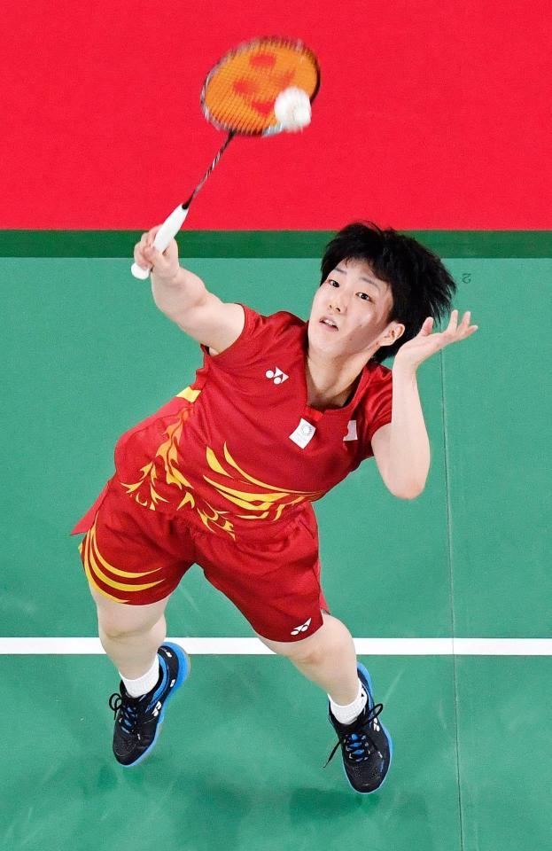 バドミントン女子 山口茜 初戦は相手を圧倒し勝利 東京五輪 デイリースポーツ Online