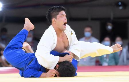 　決勝戦も常に攻めの姿勢を見せた大野将平（撮影・堀内翔）