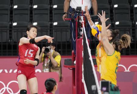 女子日本 ブラジルに敗れ２敗 東京五輪 デイリースポーツ Online