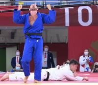　準決勝で敗れた原沢久喜（撮影・堀内翔）
