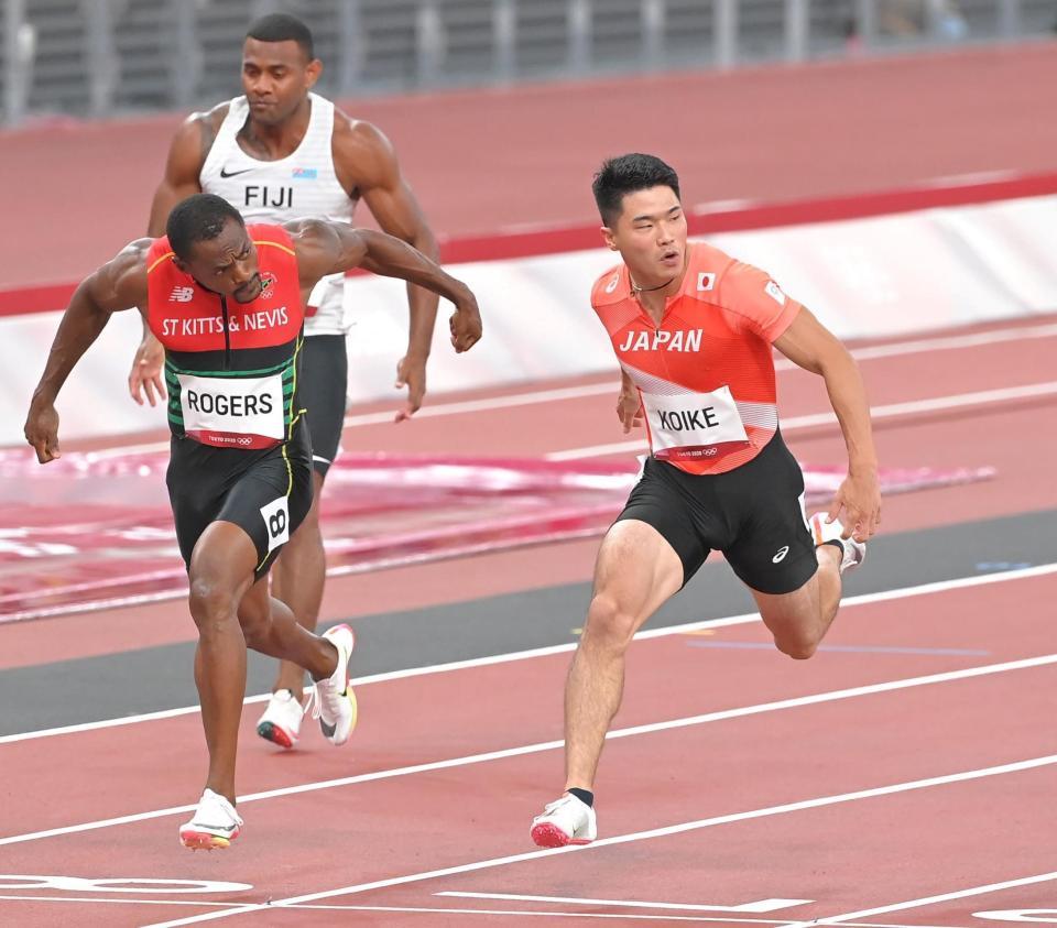 小池祐貴 １００ｍ予選４組４着で予選落ち リレーで頑張りたい 東京五輪 デイリースポーツ Online