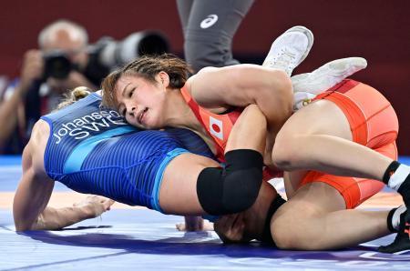 東京オリンピック　【マットB】レスリング 女子62キロ級敗者復活戦、女子57キロ級1回戦・2回戦のサムネイル画像