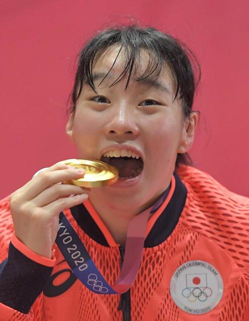入江聖奈、鳥取県初の金メダル　出身の米子市長「全米が泣いた」全米は「全・米子」