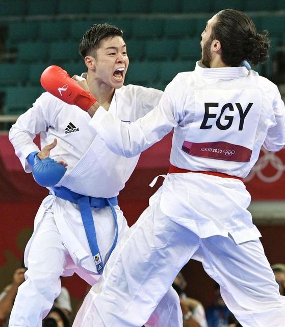 空手組手男子 佐合尚人が逆転勝ちで初戦勝利 東京五輪 デイリースポーツ Online