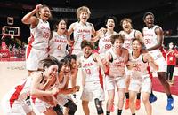 　決勝進出を果たして喜ぶ日本（撮影・堀内翔）