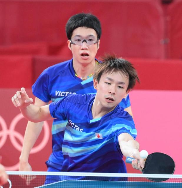 卓球男子団体　日本は水谷・丹羽のダブルスで先勝　韓国との３位決定戦