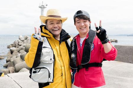 新“ハマちゃんスーさん”コンビを組む西田敏行（左）と濱田岳 