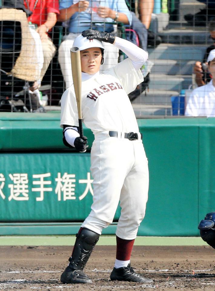　１年生ながら夏の甲子園でも風格を漂わせた早実・清宮