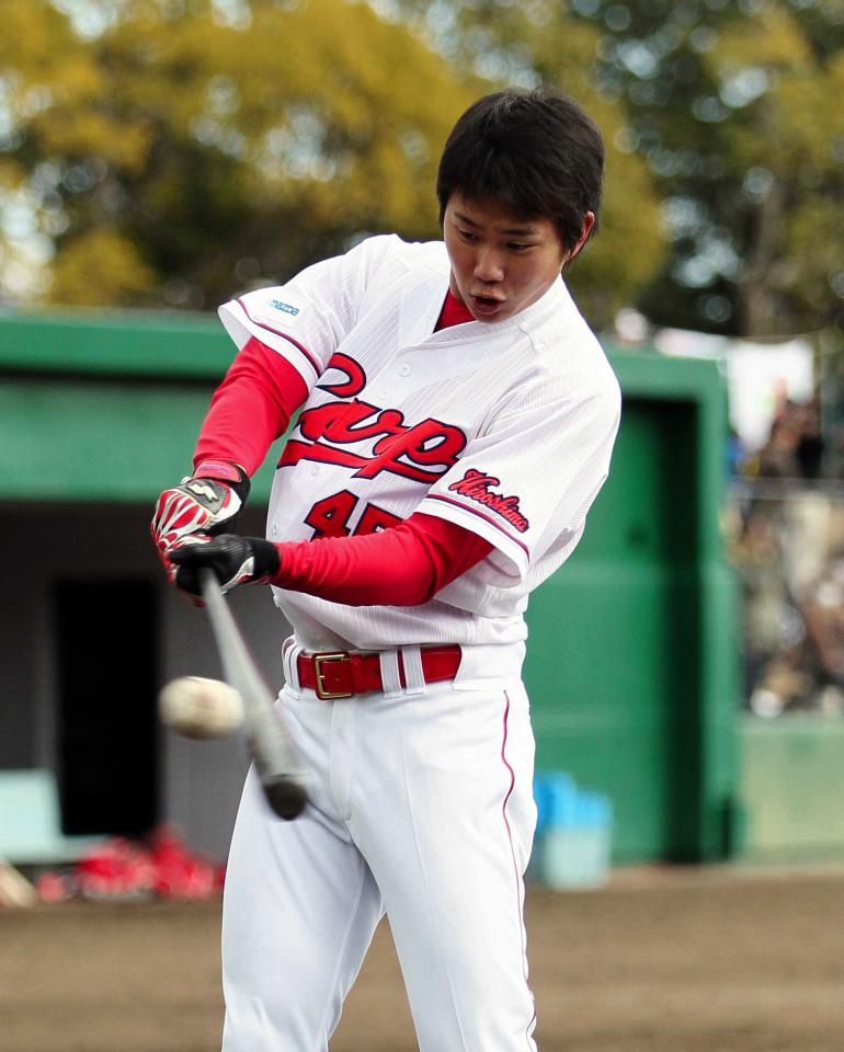 ２軍で奮闘する高卒２年目の桑原樹内野手