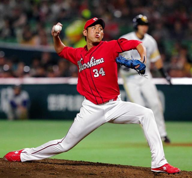【野球】２５年ぶりＶの広島で中田が味わう危機感「取り残されないようにしたい」