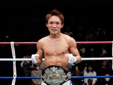 日本スーパーバンタム級新王者となった久我勇作
