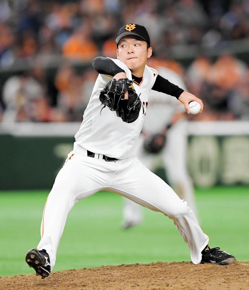 新人ながら巨人の強力投手陣の中で１軍に定着している池田