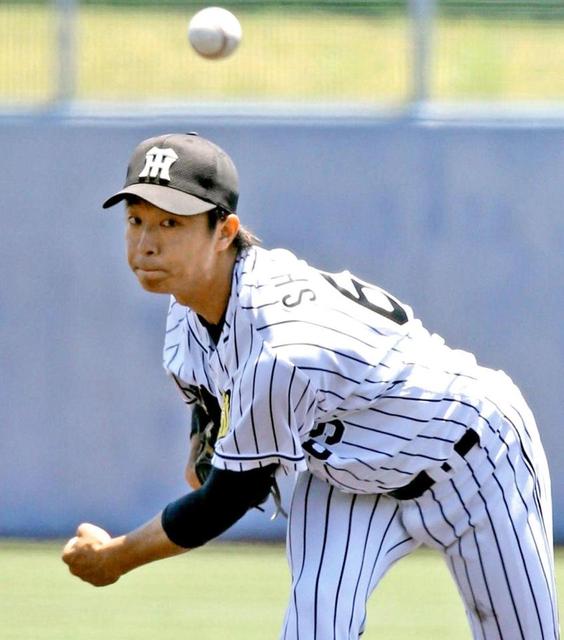 【野球】阪神・島本、最遅９０キロ台の新球で「小さな巨人」へ