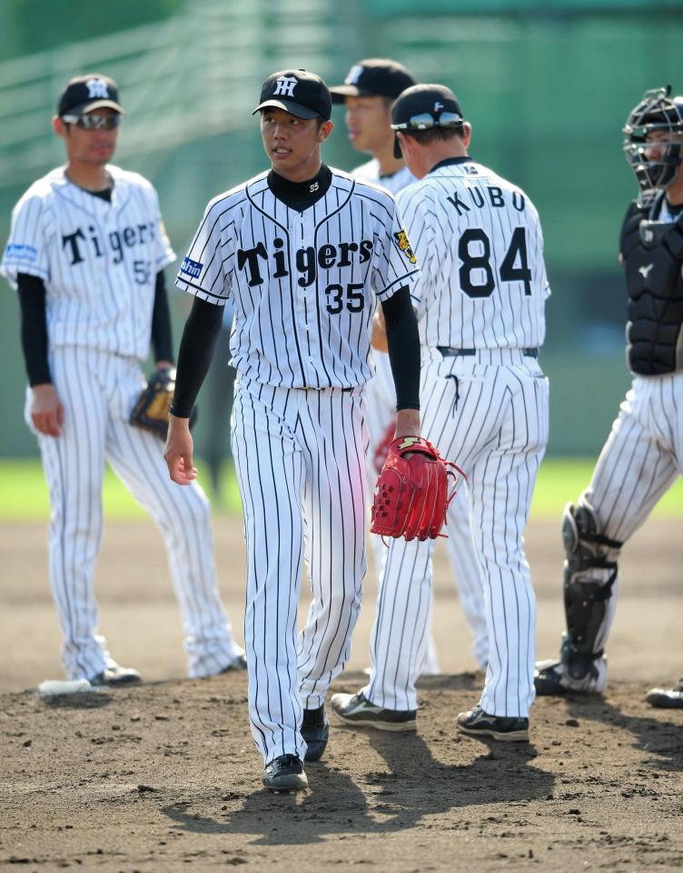 　２軍でじっくり経験を積む１８歳の阪神・才木