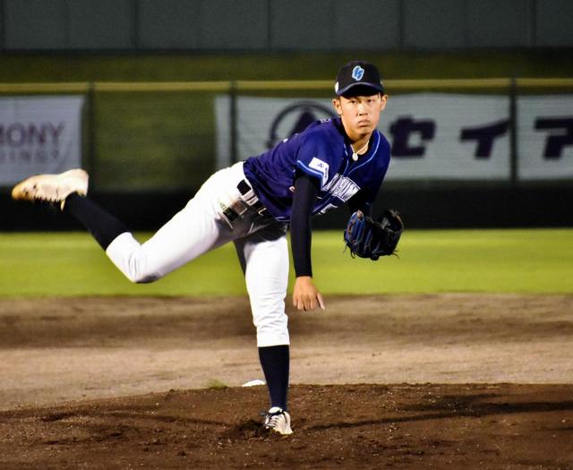 【野球】ドラフト指名を待つ四国ＩＬ徳島の１５２キロ右腕・伊藤翔
