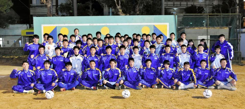 全国選手権に向け意気込む高松商イレブン