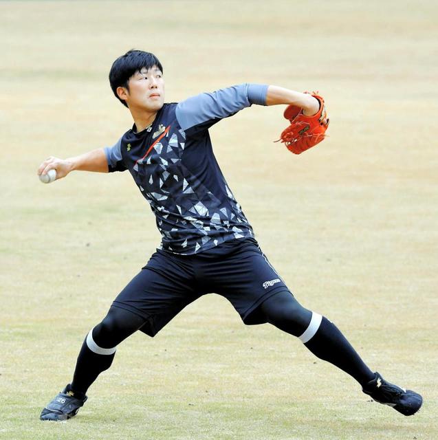 【野球】阪神・歳内、育成からはい上がった原口になれ！右肩痛から復活目指す