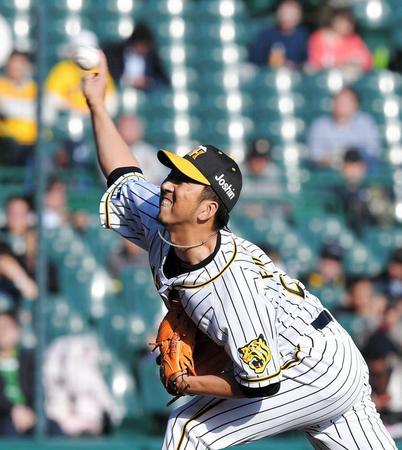 ブルペンを支える阪神・藤川球児