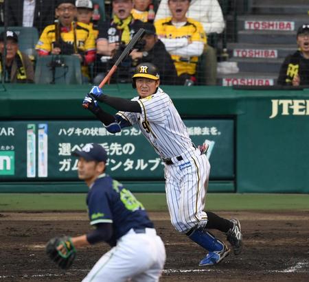 選球眼に優れ、ボール球を振ることの少ない打者のひとり、阪神・鳥谷敬