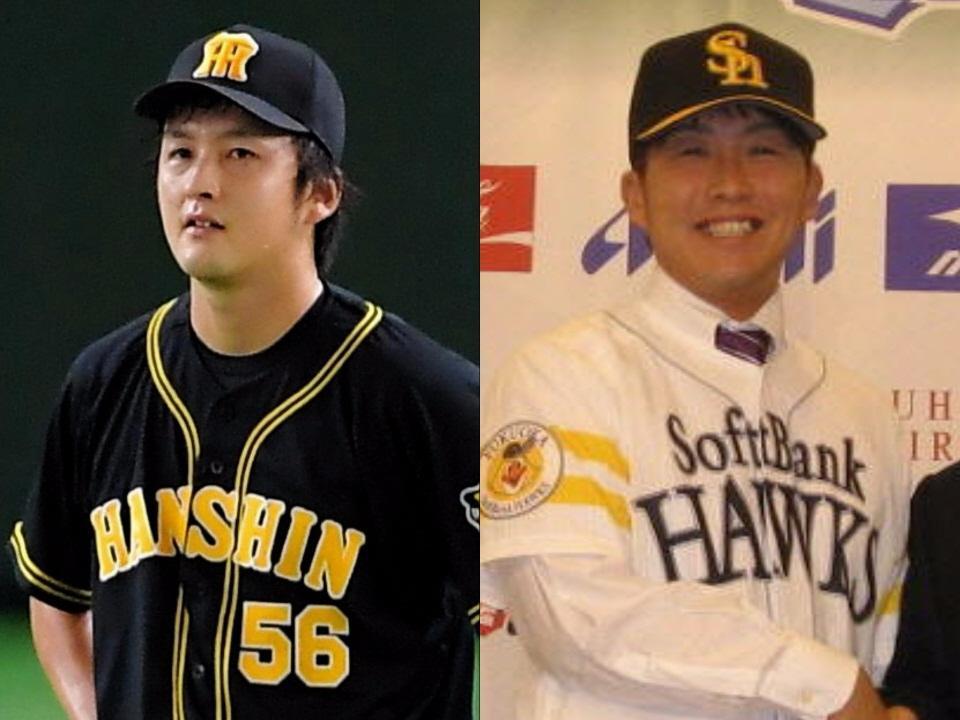 阪神・飯田優也とソフトバンク飯田一弥ブルペン捕手