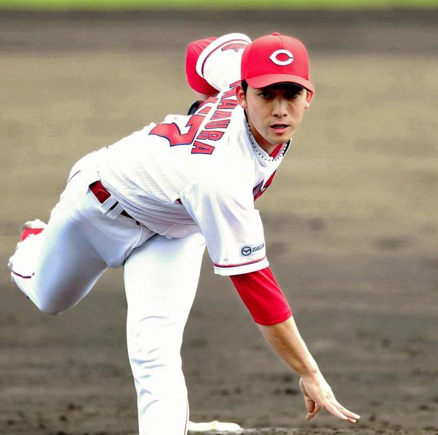 【野球】広島・中村祐、今年こそブレーク狙う　２軍でフォーム微調整中