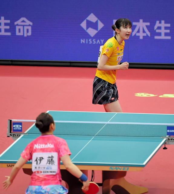 【スポーツ】“みまひな”の相乗効果　早田の優勝に生きた伊藤とのダブルス