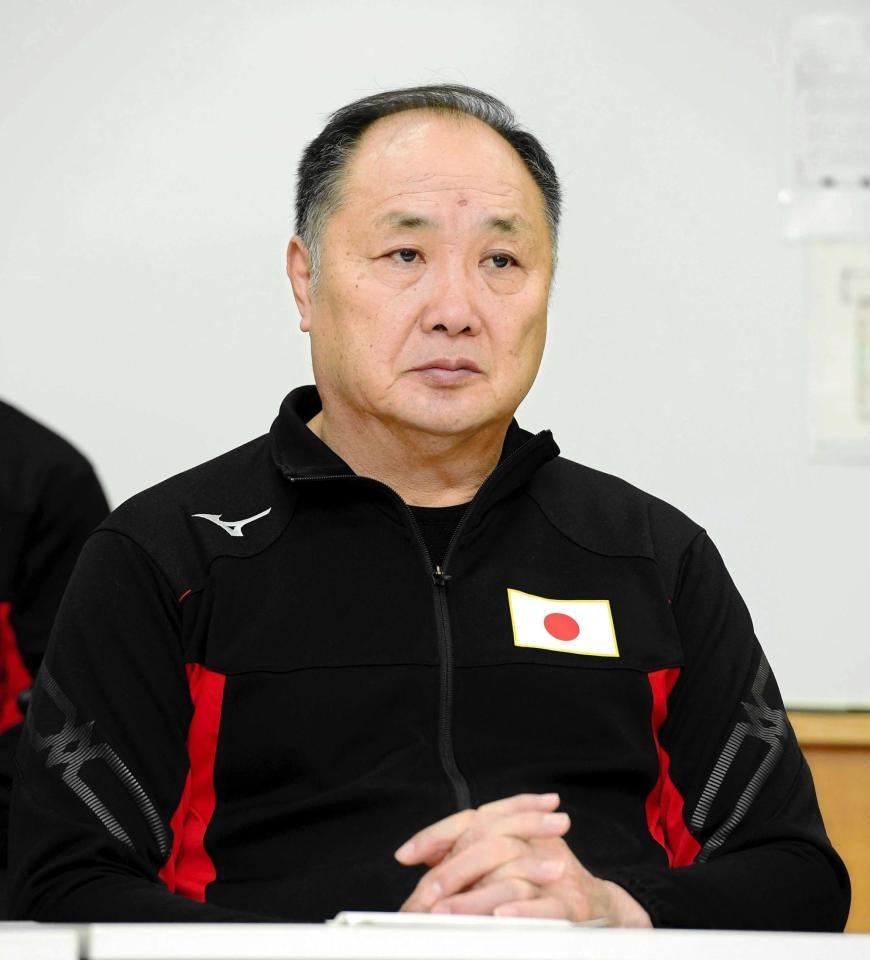 　日本代表のウラジミール・シンコーチ