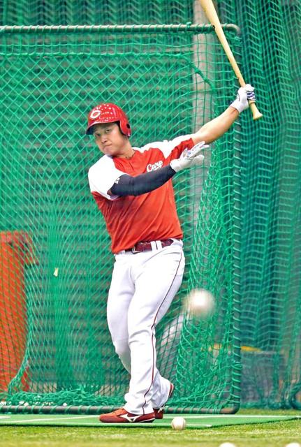 【野球】広島２年目・中神“宮崎打法”を習得　開幕延期で大胆フォーム変更