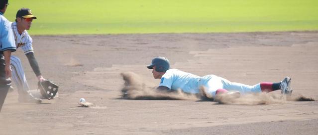 【野球】トリプルスリーへの道　阪神ドラ１・佐藤輝明、理想の盗塁技術を会得できるか