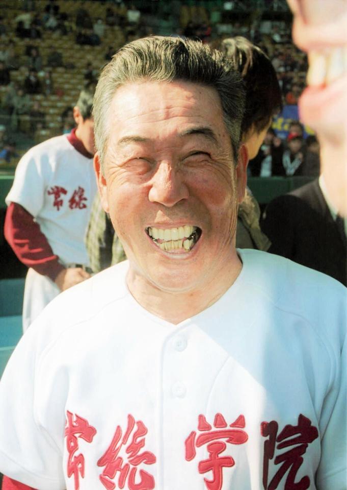 常総学院元監督の木内幸男氏