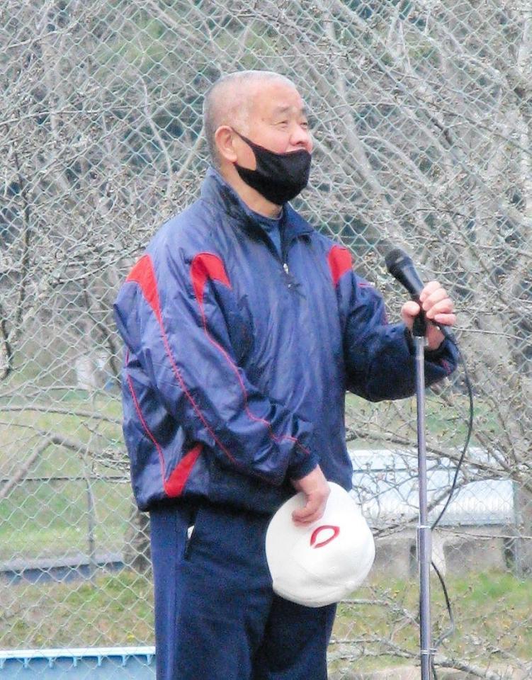 講演を行った智弁和歌山・高嶋仁名誉監督＝奈良県内