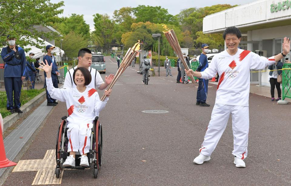 大阪府聖火リレー 隔離された空間に各々の人生が詰まっていた オピニオンd デイリースポーツ Online