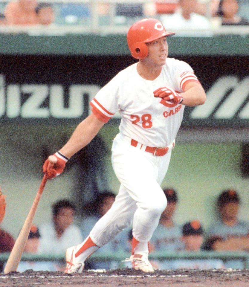 　現役時代の西田さん＝１９８９年