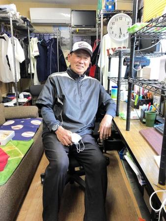 「死ぬまで挑戦」と話す京都共栄前監督の神前俊彦さん